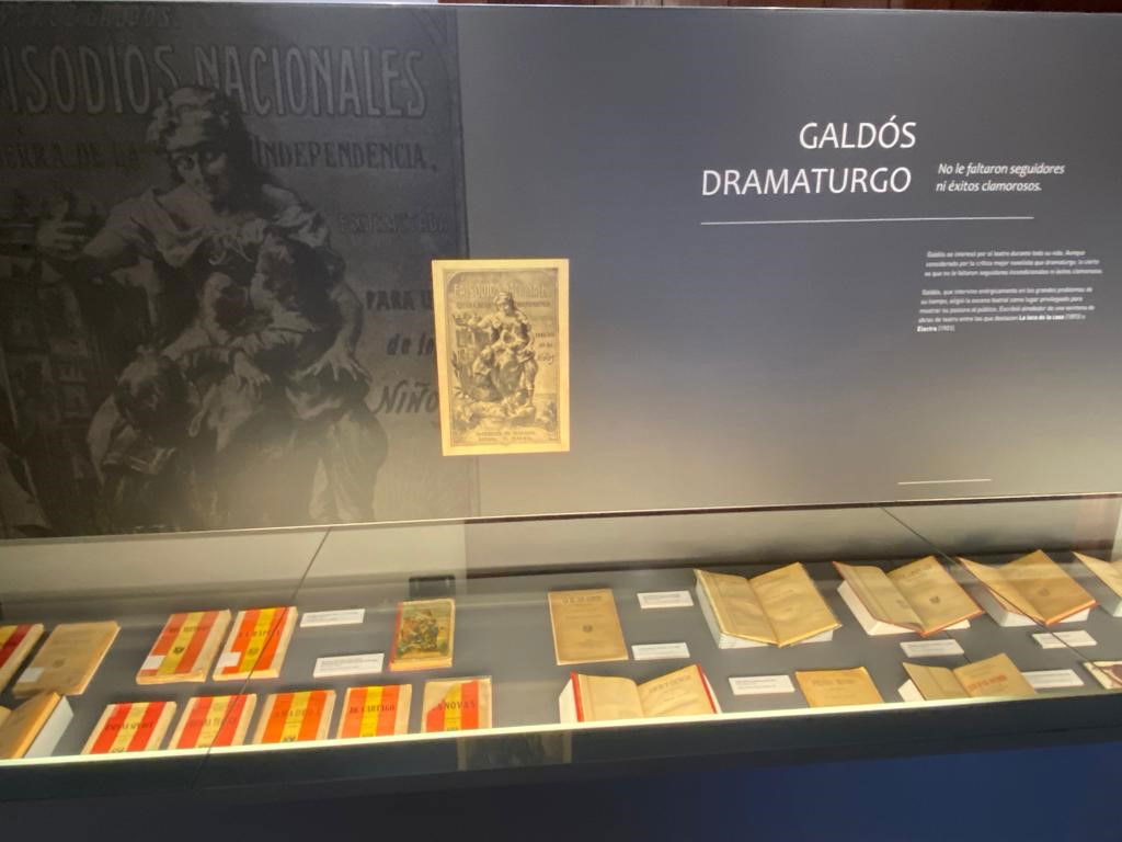 Exposición temporal: «Galdós: 100 años en 100 obras del CEDOCAM»