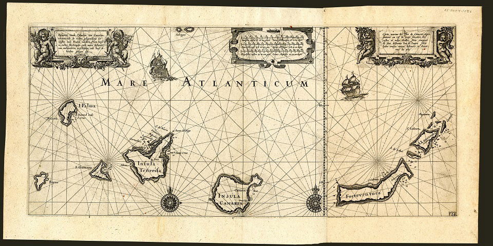Registro de salida: «Carta náutica “Pascaert vande Eylanden van Canarien”»
