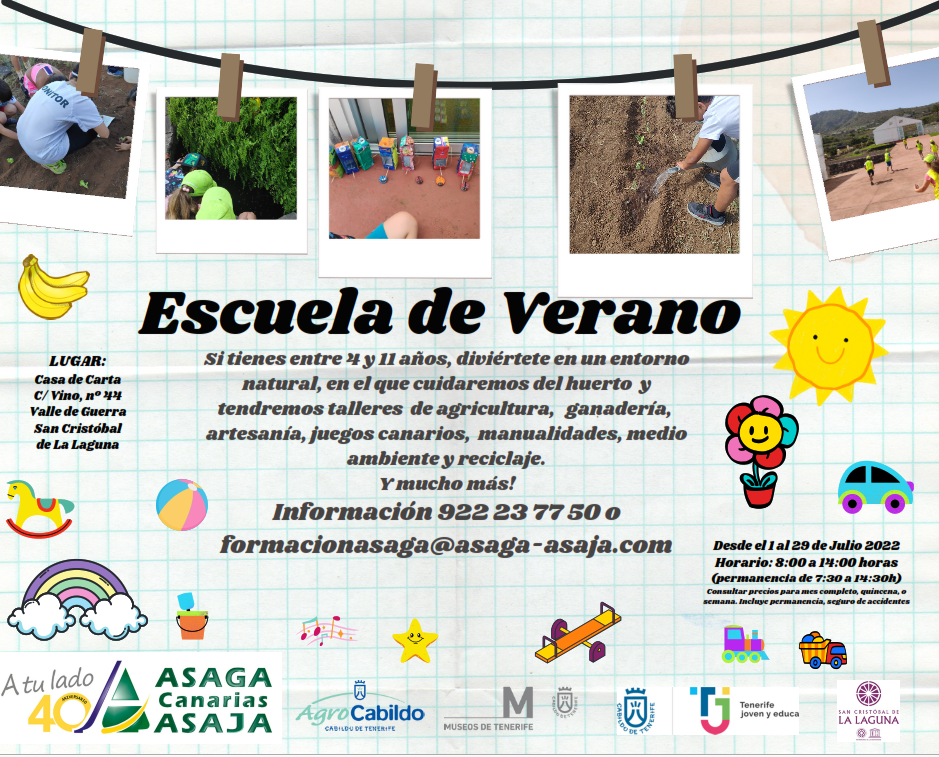 Escuela de verano de ASAGA
