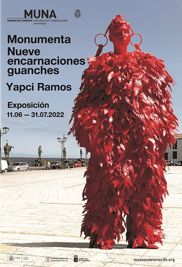 En ‘Monumenta. Nueve encarnaciones guanches’, la artista Yapci Ramos da visibilidad a la olvidada mujer guanche