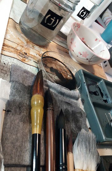 Experimentar la tinta