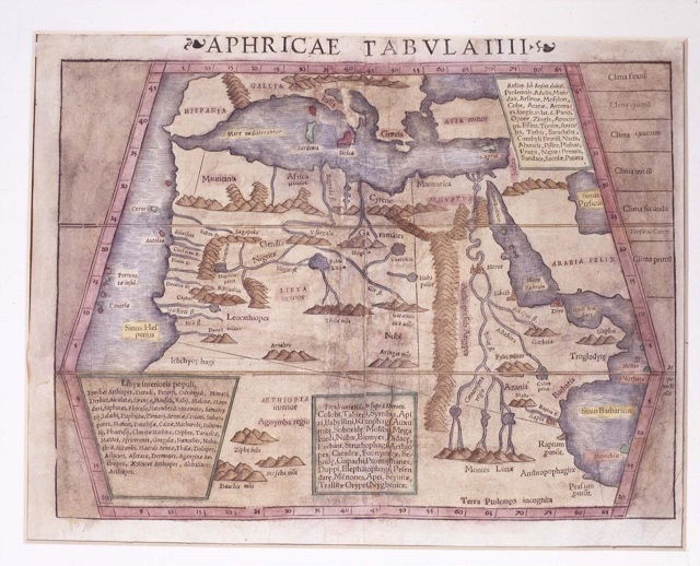 Registro de salida: «Africae Tabvla IIII»