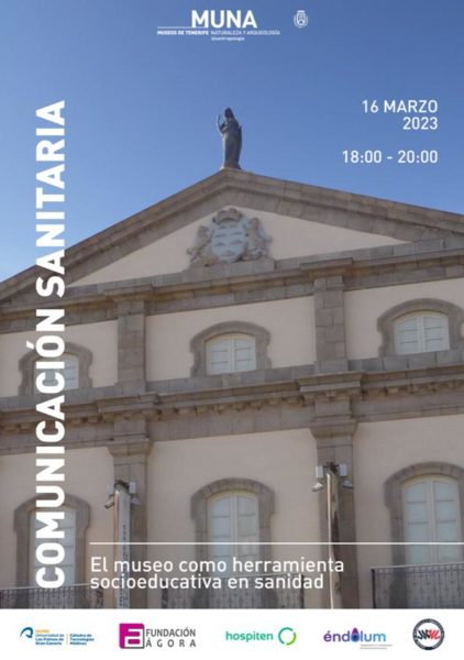 Cartel jornadas de comunicación sanitaria
